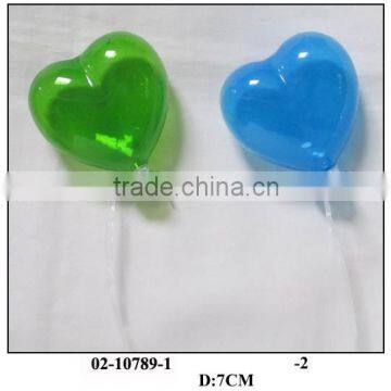 Hand Made Glass Heart-shaped Balloon Craft