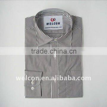 Men's classic shirt, cotton stripe