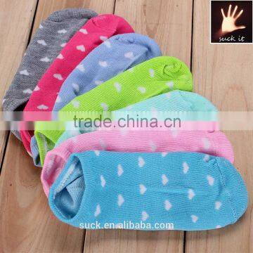 Cute Heart Comfy girl Ankle High Low Cut Cotton Casual Short japan Socks HOT