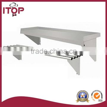 stainless steel AISI201 Wallshelf