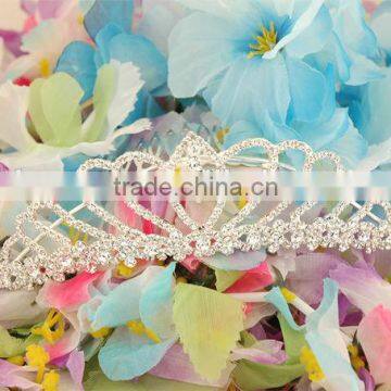 Cinderella Rhinestone Crown 1.63 inch height