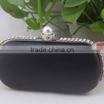 High Quality Jeweled Metal Box Frames Elliptic Clutch Bag Frame photo-3