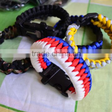 paracord bracelet with logo