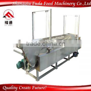 Stainless Steel Rectangular Tipping bucket-style industrial deep fryer