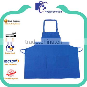 Hot sale low price custom made logo apron 100% cotton