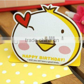 2014 top sale nice mini greeting card