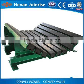 Buffer bar buffer bed for conveyor parts