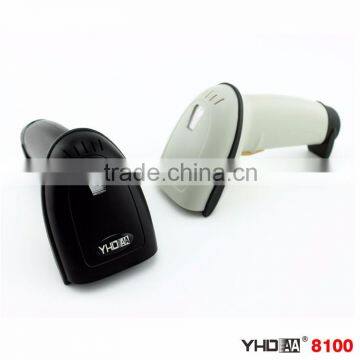 Factory Direct Sale Handheld USB Laser Barcode Scanner 1d Barcode Reader YHD-8100