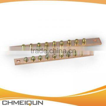 ONQA Ground Auto Terminal Block Connectors Copper Cable Entry Busbar