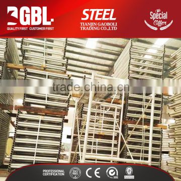 Types of steel tubular layher scaffolding