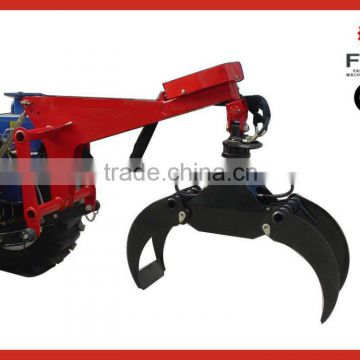 Changzhou farmer-helper Small hydraulic tractor log grapple