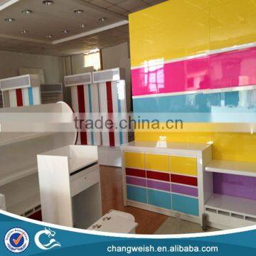 Wooden High Gloss Painting Used Candy Display Racks Shelves photo-2