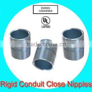 Electrical Rigid Metal Conduit Close Nipples UL6