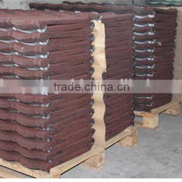 Good quality colorful stone-coated metal roof tiles