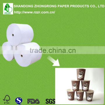 two side pe coated paper for cold drinks in roll