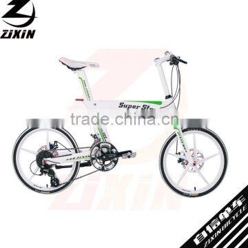 smooth welding technology aluminium alloy frame 16 speeds parts cycle colorful tyre bicycle