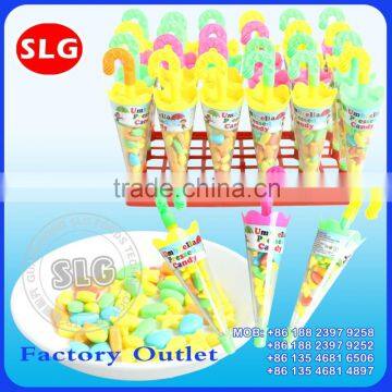 10g sweet colorful candy umbrella