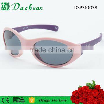 Sports style hot sale children rubber sunglasses Italy design