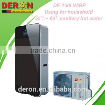 Guangzhou 150L I phone style fashion tank split style air to water heat pump