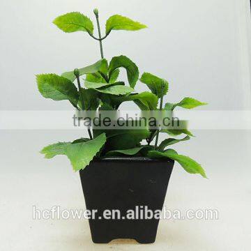 Artificial high quality PU potted plants for home decoration