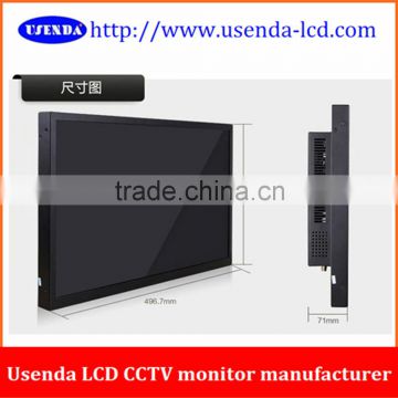 security LCD monitor 19 inch cctv bnc monitor with hdmi,vga,av input