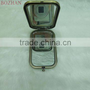 Metal Souvenir Brass Castle Rhinestone Mirror/antique Castle Makeup Mirror photo-4