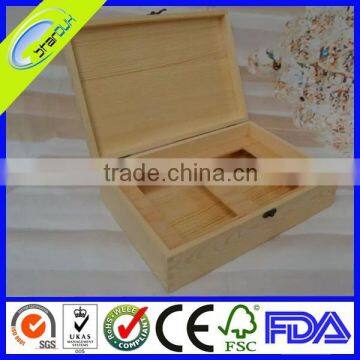 Large Wooden Book Shaped Box With Inner Tray photo-3