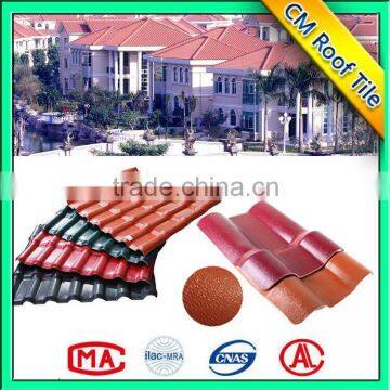 Great Load-carrying Ability Roof Insulation Synthetic Resin Pvc Roof Tile