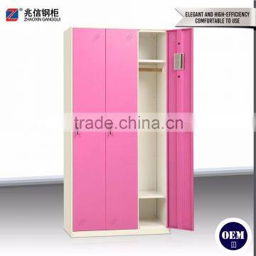 high-value 3 door steel wardrobe locker