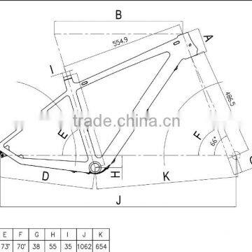 China OEM Carbon Frame Bike Race Road Bicycle Carbon Fiber Frame photo-3