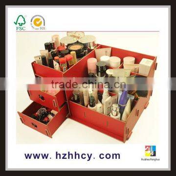 Dressing table accessories storage rack