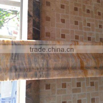 marble stone chair rail moulding