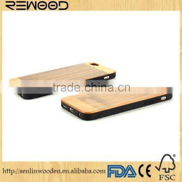 New Arrival Unique Custom Phone Cases for 6s Real Wood Sculpture OEM LOGO Phone Cover