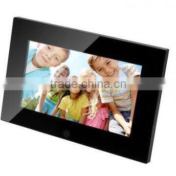 photo frames with 10.1 inch lcd screen with muti function with mirror surface frame