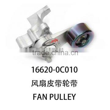 2014 best selling fan pulley 16620-0C010 for toyota hilux 4*2