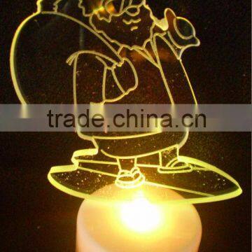 hot selling led gift night light santa light for christmas,led table light,led christmas gift light