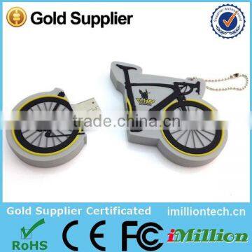 custom promotional usb 4 gb bike