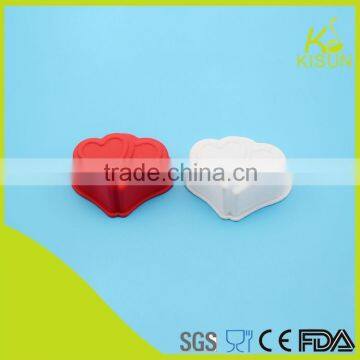 Two Connect Heart Shape Dessert Mould Chocolate Mould photo-4