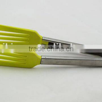 Nice Looking Stainless Steel and Nylon Cover Candy Serving Tongs