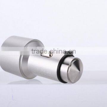 Dual USB 3.1A Stainless Steel Emergency Hammer Car Charger