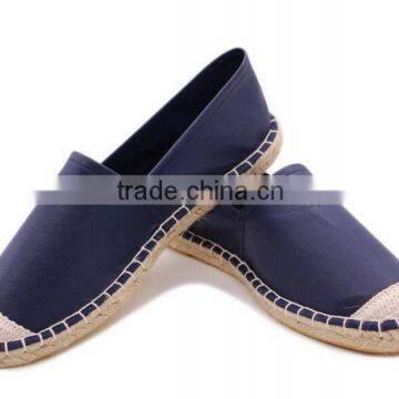 Shoes Men Loafers PU Upper Material Espadrilles Stitched Sole Shoes Flat Shoes photo-4