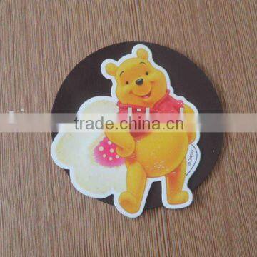 Lovely bear resin refrigerator magnet