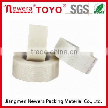 Strong adhesive fiberglass reinforced filament tape