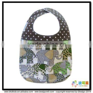 BKD elephant design baby bib factory