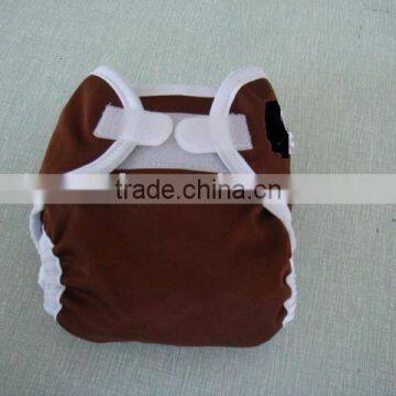 Velcro baby cloth diaper washable