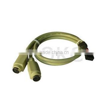 Minidin 6P to housing cable MINI DIN-8P TO RJ45 PLUG cable