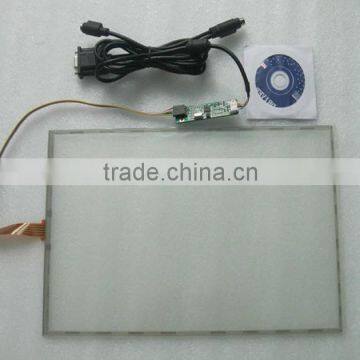 CE FCC RoHS approved 5 wire 19'' resistive touch screen