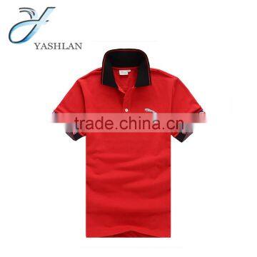 Manufactory Custom Logo Man Polo Collar t shirts