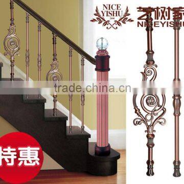 High quality steel decorative stair railings design for sale