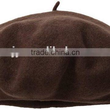 100% Wool Mens Military Brown Beret photo-3